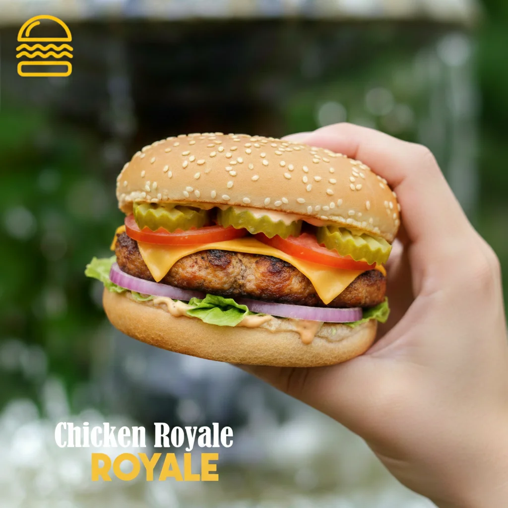 The Chicken Royale burger